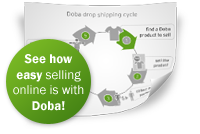 See how easy selling online is with Doba!